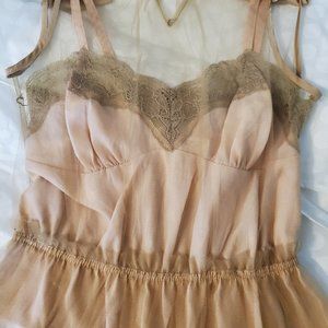 Sheer Lace Rodarte Summer Cocktail Dress